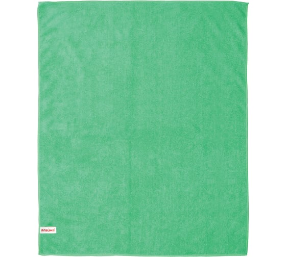 Изображение товара Тряпка для мытья пола LAIMA, плотная микрофибра, 70х80 см, зелёная 603931