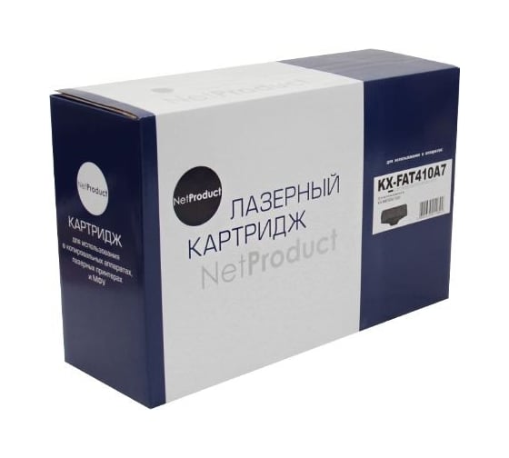 Изображение товара Картридж Netproduct KX-FAT410A7 для Panasonic KX-MB1500/1520, 2,5K N-KX-FAT410A7