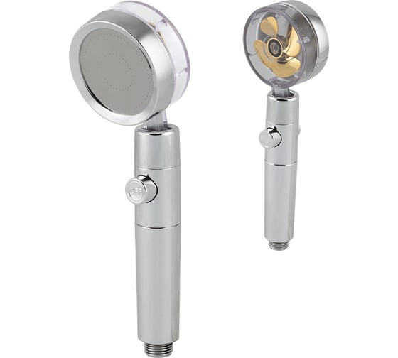 Изображение товара Лейка для душа Рыжий кот массажная, с пропеллером и фильтром для очистки воды shp-751 106893