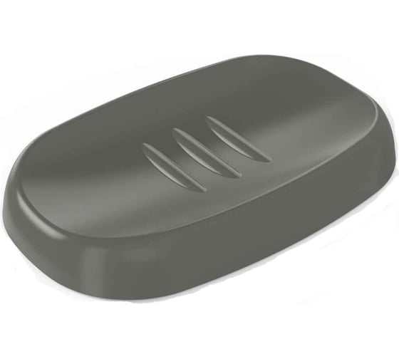 Изображение товара Мыльница Econova "scandi" 130x80x20 мм (серый) 434293311
