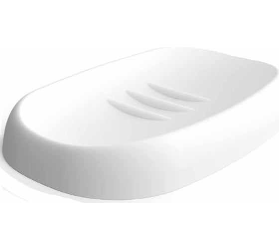 Изображение товара Мыльница Econova "scandi" 130x80x20 мм (белый) 434293316