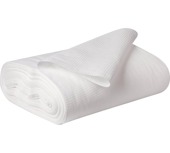 Изображение товара Техническое полотно LAIMA  ВАФЕЛЬНОЕ отбеленное, рулон 0,45х50 м, плотность 240 г/м2, ГОСТ 604755