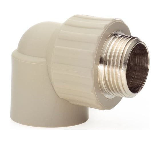 Изображение товара Комбинированный угольник LAMMIN ppr нр 32x1" 40/10 серый Lm31051032025G