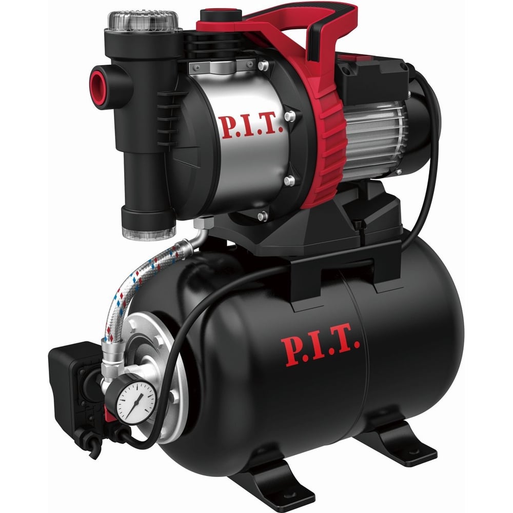Изображение товара Насосная станция P.I.T. 1100 Вт POG1100-P1 для водоснабжения
