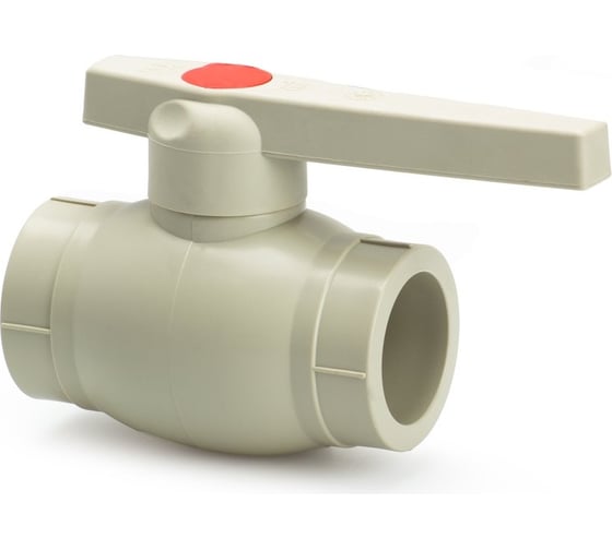 Изображение товара Шаровой кран LAMMIN ppr 40 18/2 серый Lm31072000040G