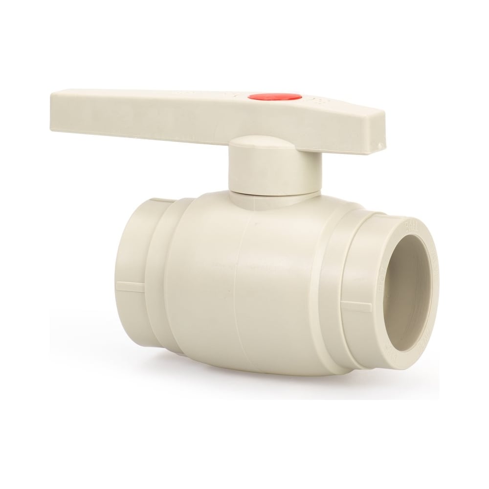 Изображение товара Шаровой кран LAMMIN ppr 50 10/2 серый для воды бытового использования