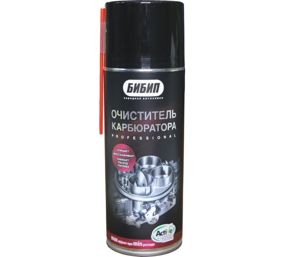 Изображение товара Очиститель карбюратора БиБип professional аэрозоль 520 мл BB-329