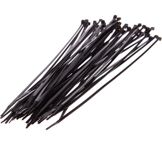 Изображение товара Нейлоновый хомут KRAFT черный 3,6х300 KT 880618