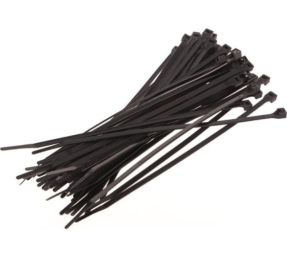 Изображение товара Нейлоновый хомут KRAFT черный 4,8х200 KT 880619