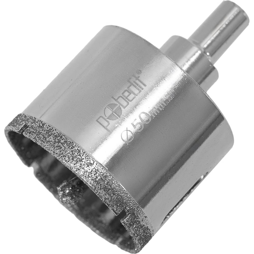 Изображение товара Коронка алмазная по стеклу и керамограниту 50x67 мм Pobedit 3009050