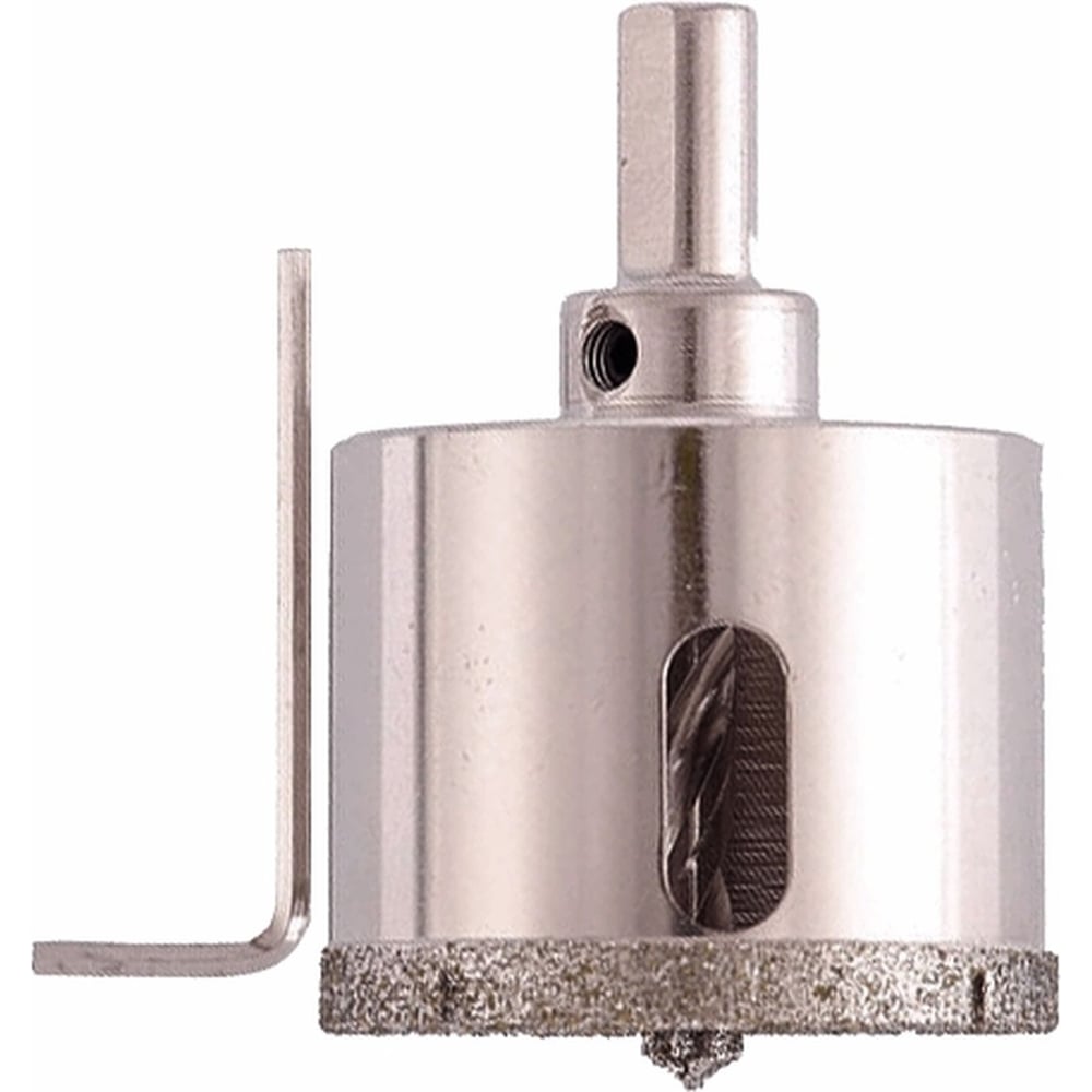 Изображение товара Коронка алмазная по стеклу и керамограниту 45x67 мм Pobedit