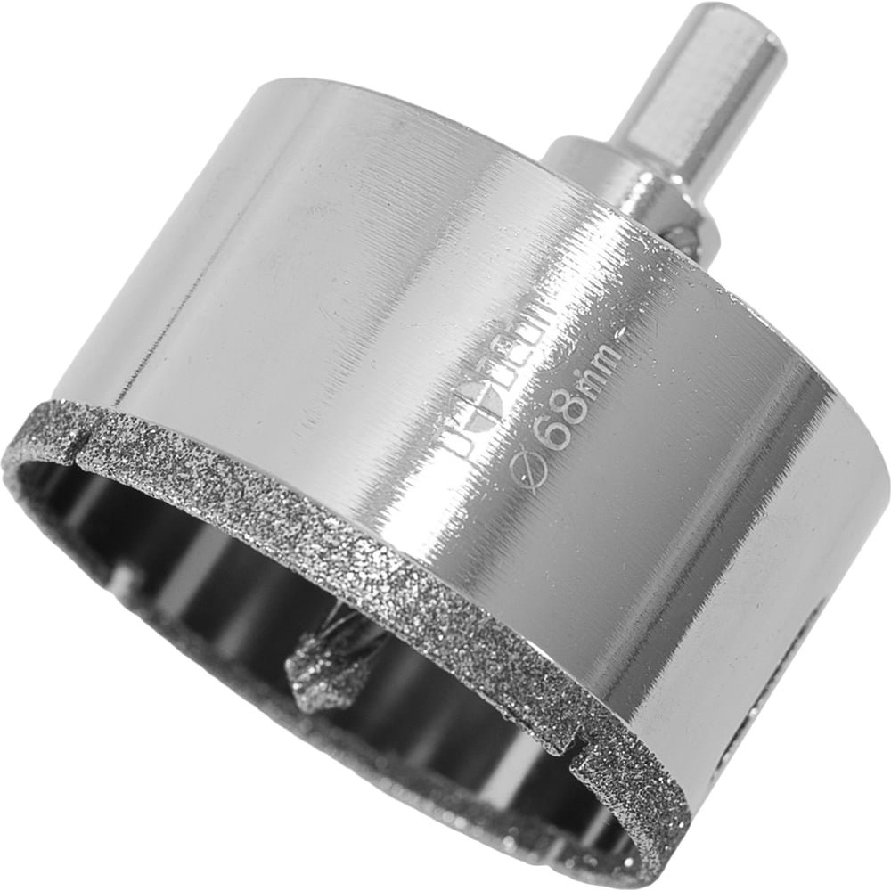 Изображение товара Коронка алмазная по стеклу и керамограниту 68x67 мм Pobedit 3009068