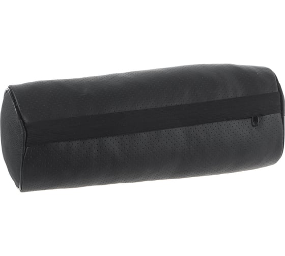 Изображение товара Подушка на подголовник БиБип валик, черная BB-602