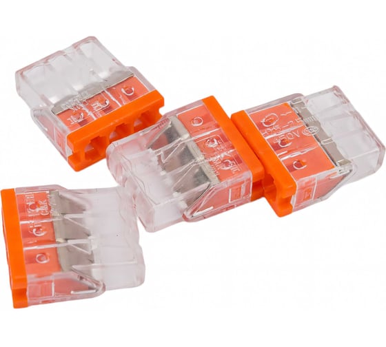 Изображение товара Строительно-монтажная клемма IEK СМК 772-203 (4шт/упак) UKZ30-203-004