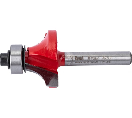 Изображение товара Фреза полукруглая вогнутая с подшипником (28.6х12.7 мм; хвостовик 6 мм) FREUD PRO 34-11206