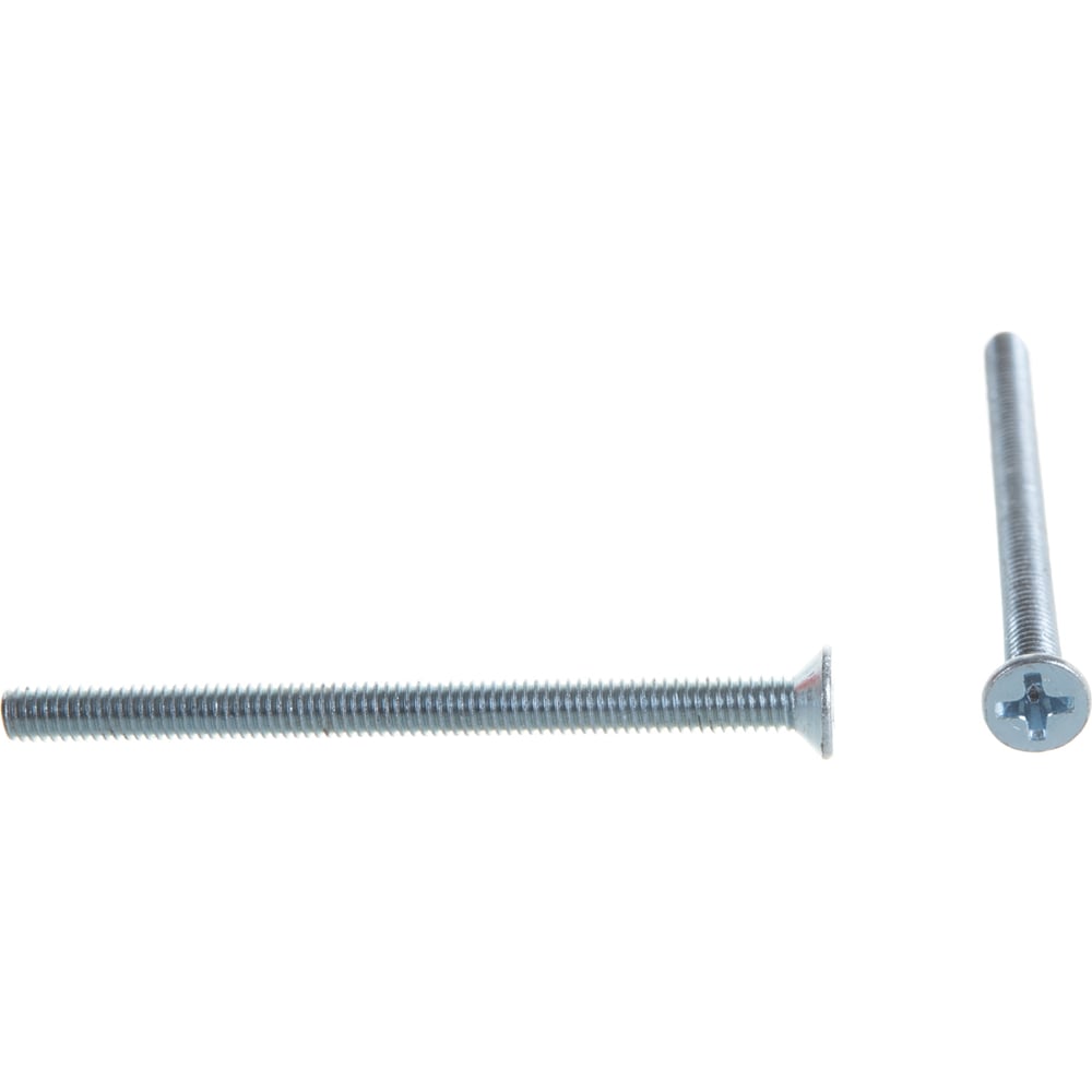 Изображение товара Винт с потайной головкой М4х55 DIN 965 300 шт. оцинкованный