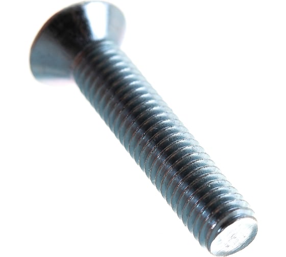 Изображение товара Винт с потайной головкой Саморезик 5х25 оцинк. DIN 965, 400 шт. DIN965-5х25-400