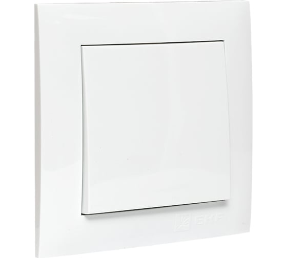 Изображение товара 1-клавишный выключатель Валенсия EKF 10А белый перекрестный PROxima EWV10-125-10