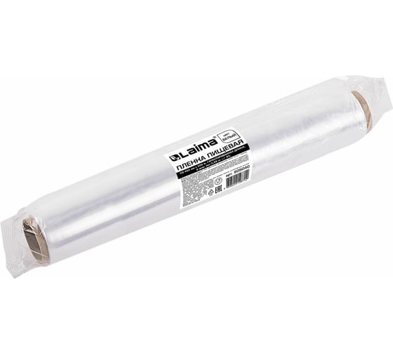 Изображение товара Пищевая пленка ЛАЙМА ПЭ 450 мм х 200 м 605040