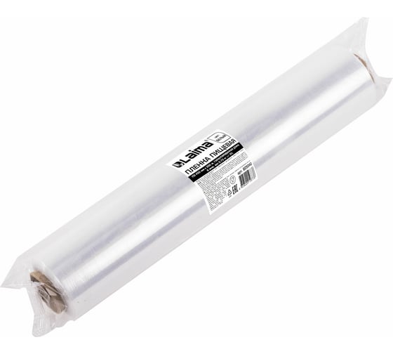 Изображение товара Пищевая пленка ЛАЙМА ПЭ 450 мм х 300 м 605042