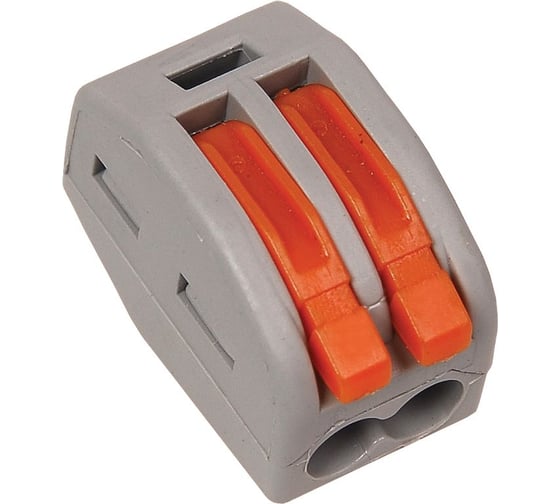 Изображение товара Строительно-монтажная клемма IEK СМК 222-412 (4шт/упак) UKZ-004-412