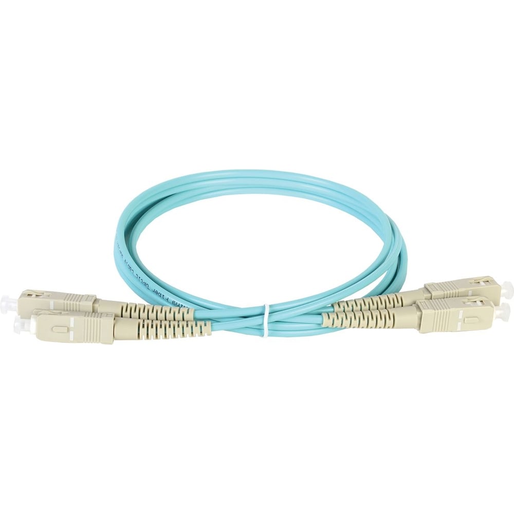 Оптический патч-корд ITK mm, 50/125 (om3), sc/upc-sc/upc,(duplex),1м FPC5003-SCU-SCU-C2L-1M