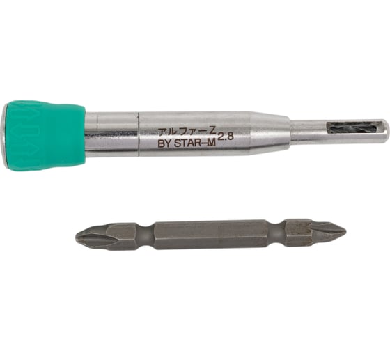 Изображение товара Сверло для монтажа мебельных петель 503W D3.2 мм в комплекте с битой Ph2/Ph1 Star-M М00009106