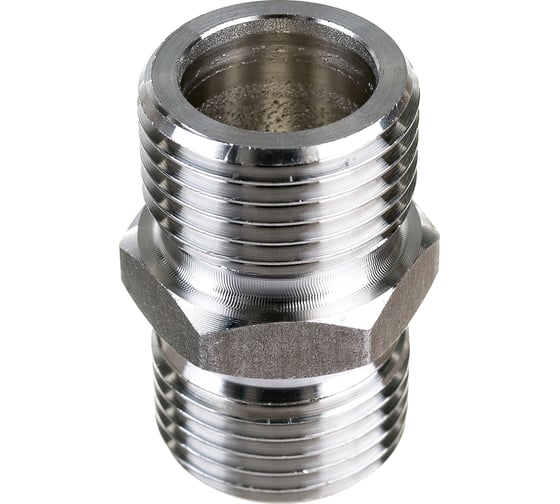 Изображение товара Ниппель VALTEC нержавеющая сталь 1/2х1/2 VTi.582.I.0404