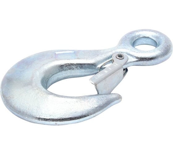 Изображение товара Крюк с предохранителем Саморезик DIN 689, 1000 кг DIN689-1000