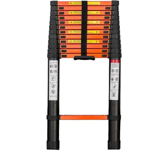 Изображение товара Телескопическая алюминиевая бытовая лестница ISMA 5 м ISMA-UP500(56902)