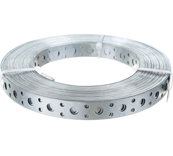 Изображение товара Монтажная лента Саморезик прямая RТМ8 20х0,8 мм, 25 м TM8