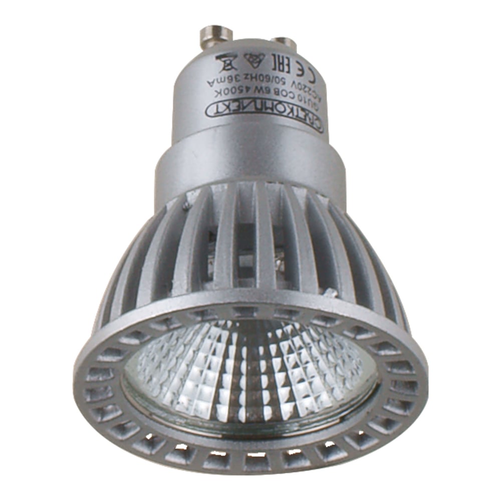 Изображение товара Светодиодная лампа Светкомплект Led gu10 cob 6w 4000к GU106W4K