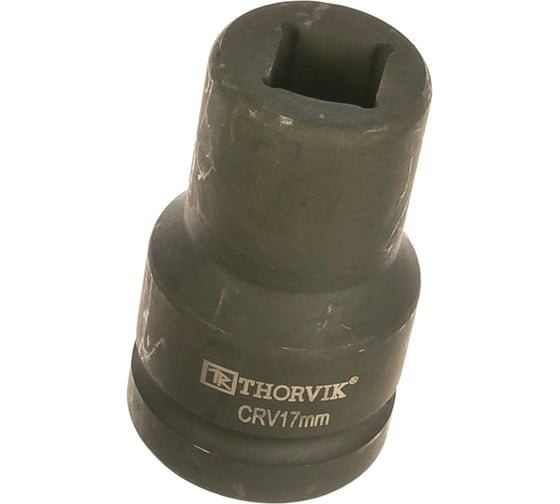 Изображение товара Головка торцевая 4-х гранная для ручного гайковерта 1 DR 17 мм LSWS00117 THORVIK 52892