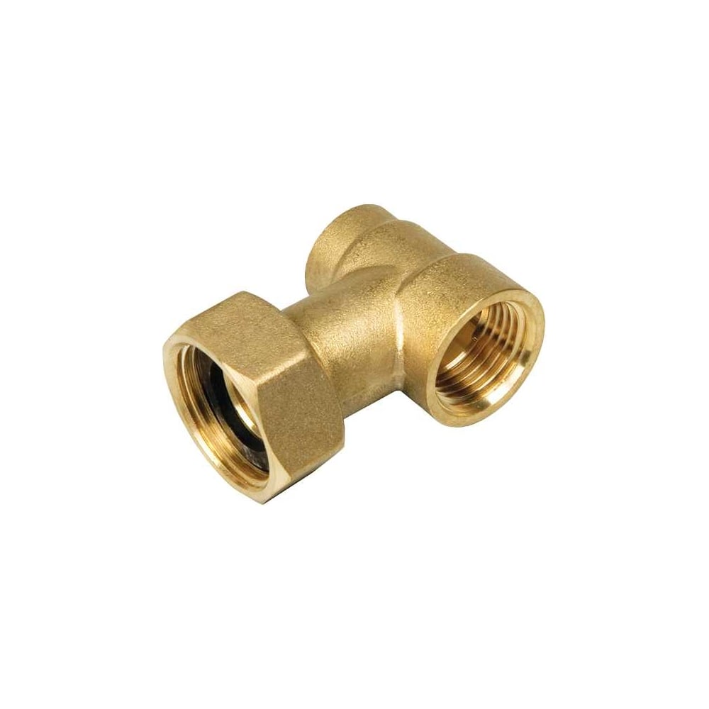 Концовка коллектора BYR PEX с накидной гайкой, 2"х1/2"x3/8" 2966В