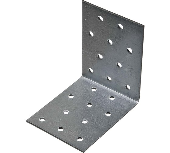 Изображение товара Соединительный уголок Саморезик оцинк. 105х105х90х1,8 мм KU-105