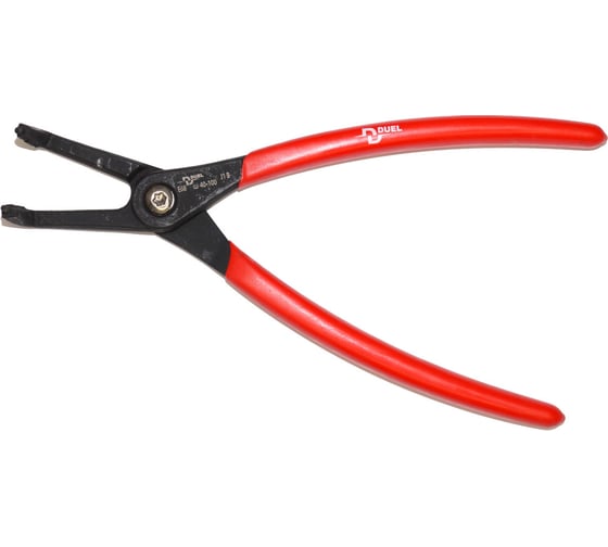 Изображение товара Съёмник внешних стопорных колец DUEL изогнутый с пружиной 40-100 мм, DL66-44-0225