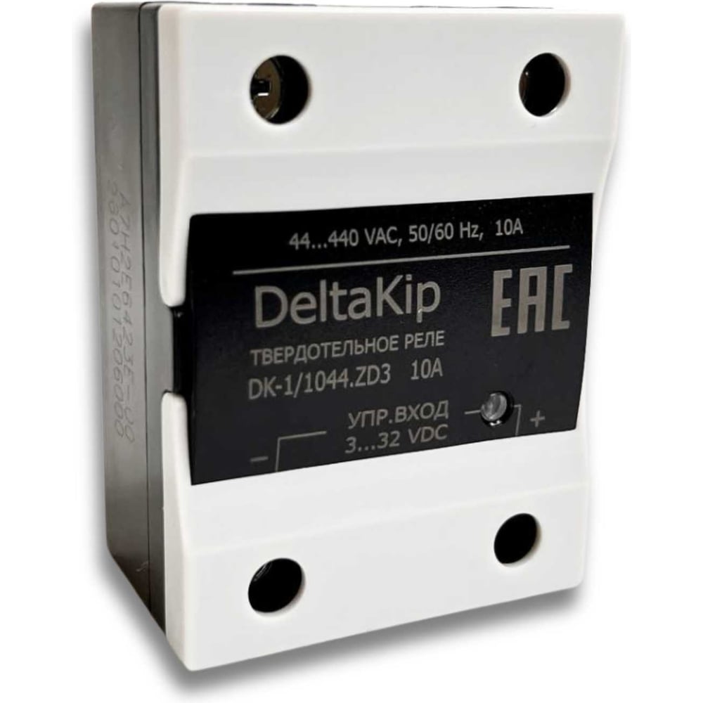 Изображение товара Общепромышленное твердотельное реле DELTAKIP DK1-1044.ZD3 10A 3-32VDC