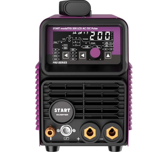 Изображение товара Установка аргонодуговой сварки Start Modeltig 205 LCD AC/DC TIG Pulse 3W205APL