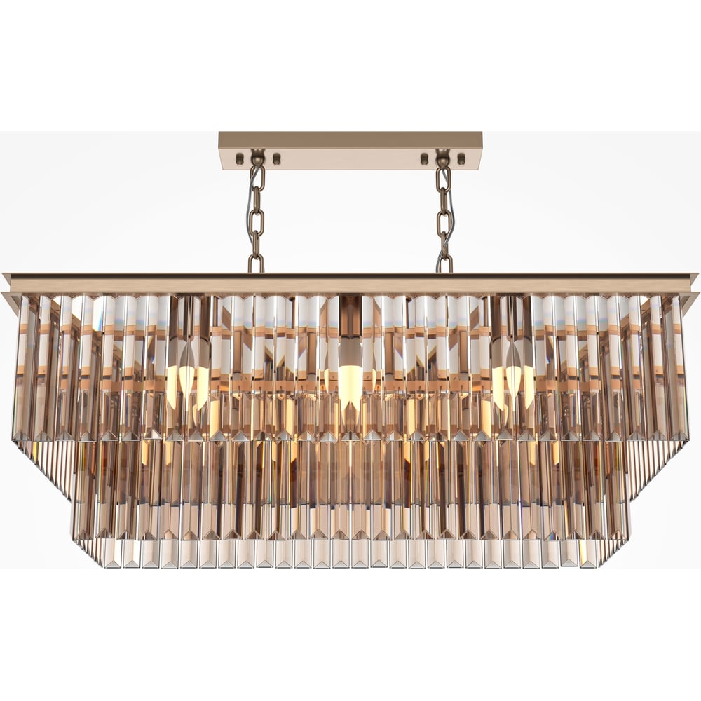 Изображение товара Подвесной светильник MAYTONI revero 8хE14x40W стиль модерн золото стекло