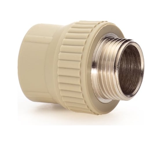 Изображение товара Комбинированная муфта LAMMIN ppr нр 32x1" 60/20 серый Lm31041032025G