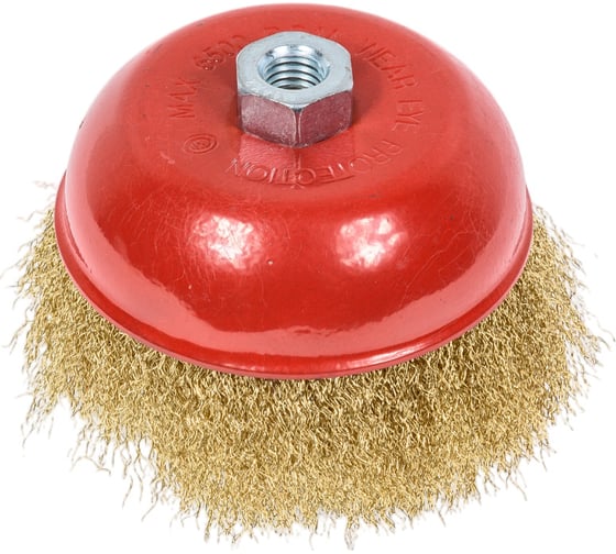 Изображение товара Щетка чашечная витая латунированная для УШМ 125 мм, М14 HEADROCK 870-222-125