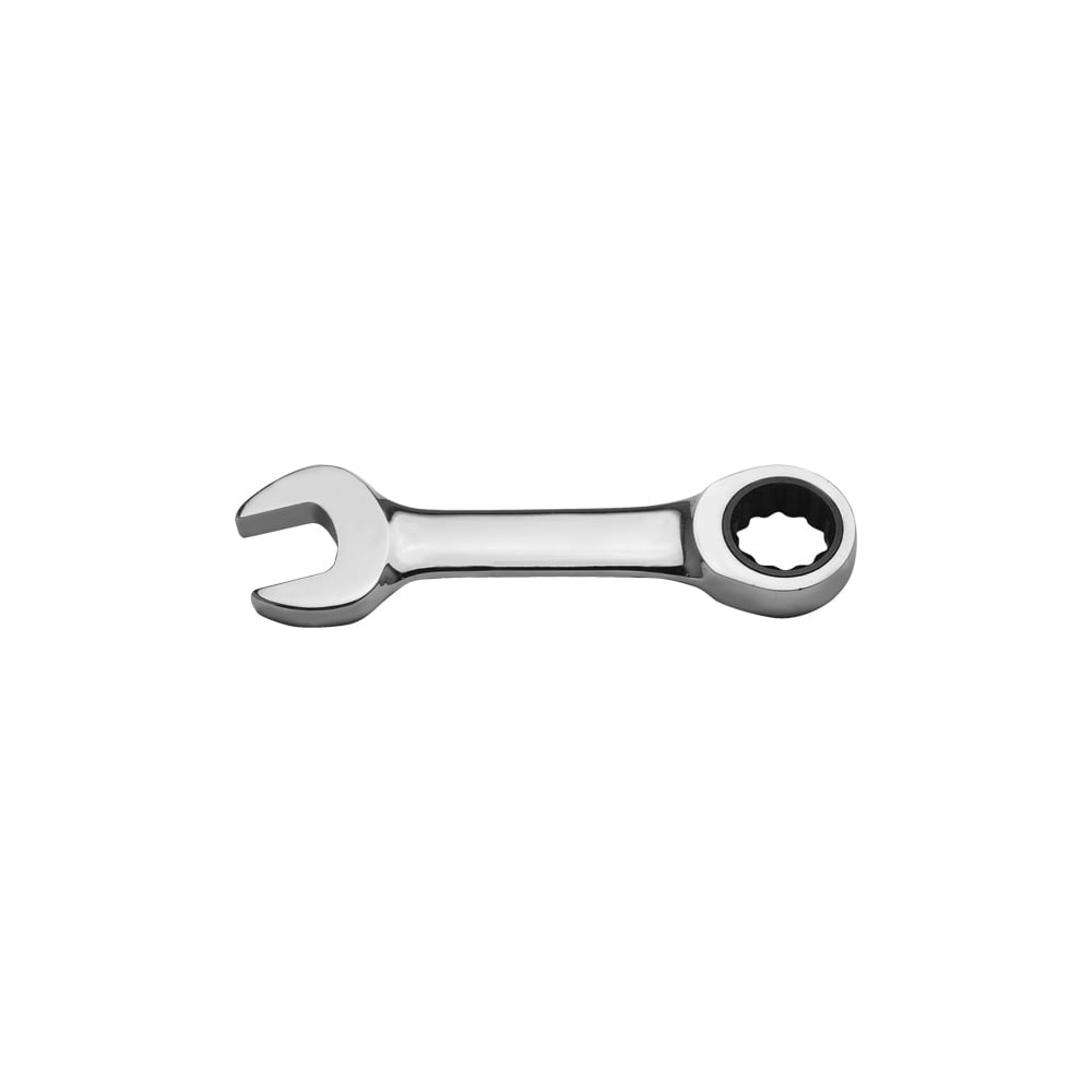 Укороченный трещоточный комбинированный ключ AV Steel легкий укороченный джемпер luckymarche le match qwuax23201khx