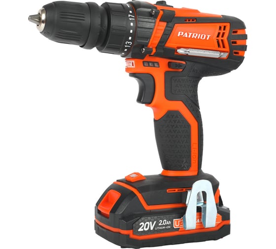 Изображение товара Аккумуляторная дрель-шуруповерт PATRIOT BR 203UES 180201203