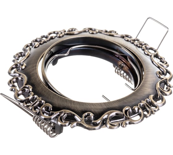 Изображение товара Светильник ЭРА KL59 А SB литой MR16,12V/220V, 50W бронза Б0017104