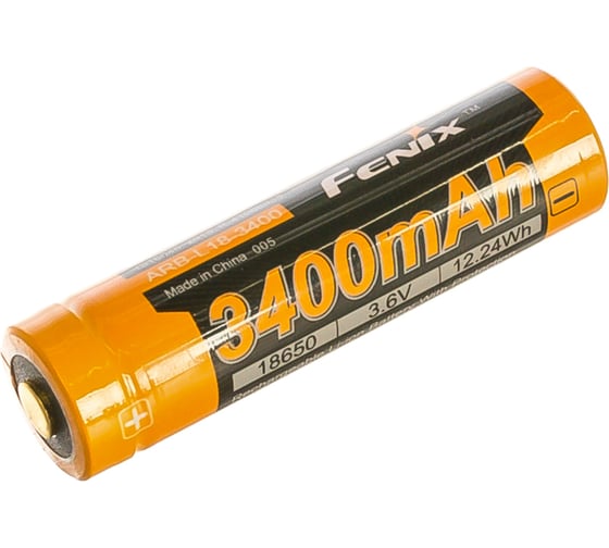 Изображение товара Аккумулятор Fenix 18650 3400 mAh Li-ion ARB-L2S 3224