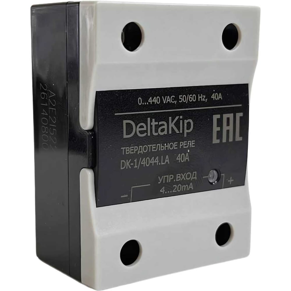 Изображение товара Однофазное твердотельное реле DELTAKIP DK1-4044.LA 40А для автоматизации