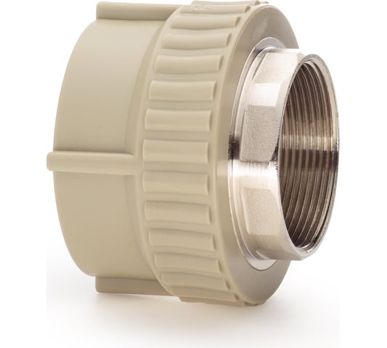 Изображение товара Комбинированная муфта LAMMIN ppr вр 63x2" под ключ 12/6 серый Lm31044063050G