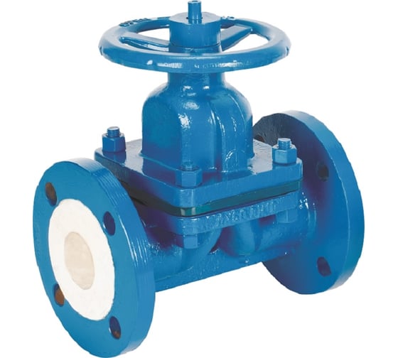 Изображение товара Запорный клапан (вентиль) АТКА футер. вдх (тип 15ч75п2м) ду50 ру16 1008010406