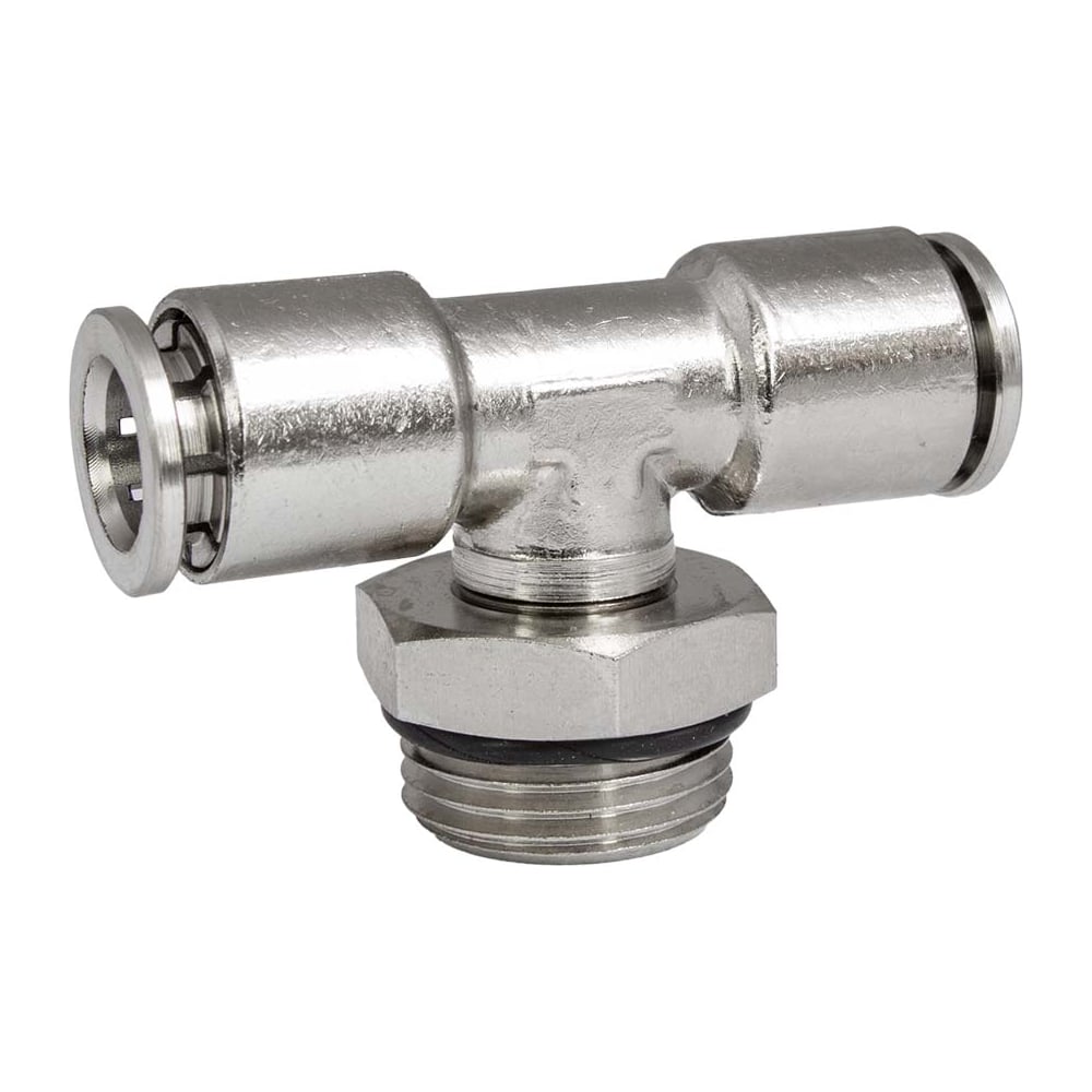 Изображение товара Фитинг цанга тройник, поворотный Cn-T-3/8M-8 для полиуретана и пластиковых трубок PI TOOLS Арт. 5734