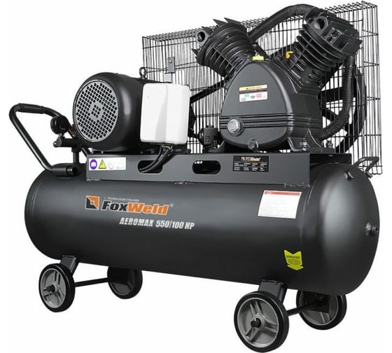 Изображение товара Масляный ременной компрессор FOXWELD AEROMAX 550/100 HP 7069